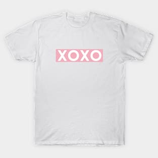 XOXO (pink & white) T-Shirt